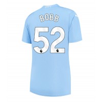 Manchester City Oscar Bobb #52 Replika Hemmatröja Dam 2023-24 Kortärmad